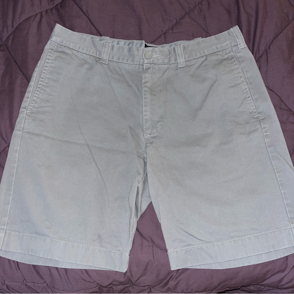 J. CREW GRAY CHINO SHORTS